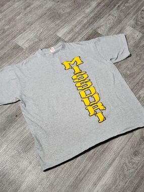 Vintage Missouri Puff Print T-Shirt